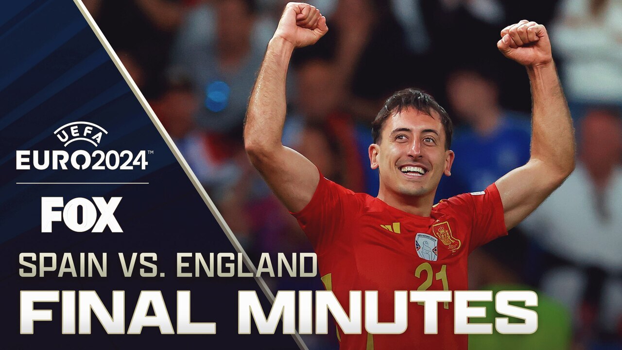 Spain vs. England: Final 5 minutes of WILD finals match 🤯 | UEFA Euro ...