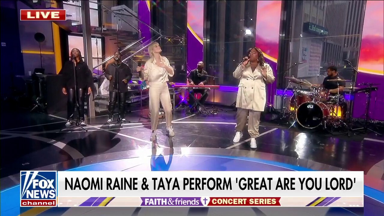 Watch: Naomi Raine and Taya perform ‘Great Are You Lord’