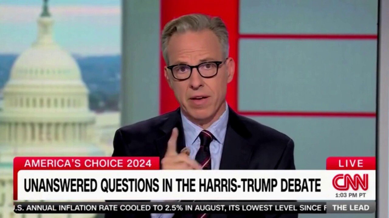 CNN's Jake Tapper calls out Harris for dodging debate questions