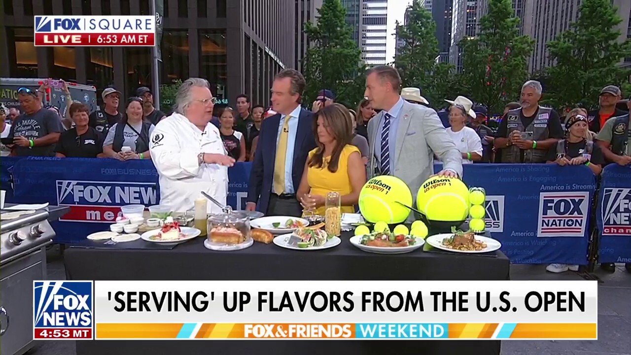 Renowned chef unveils 2025 US Open menu items 