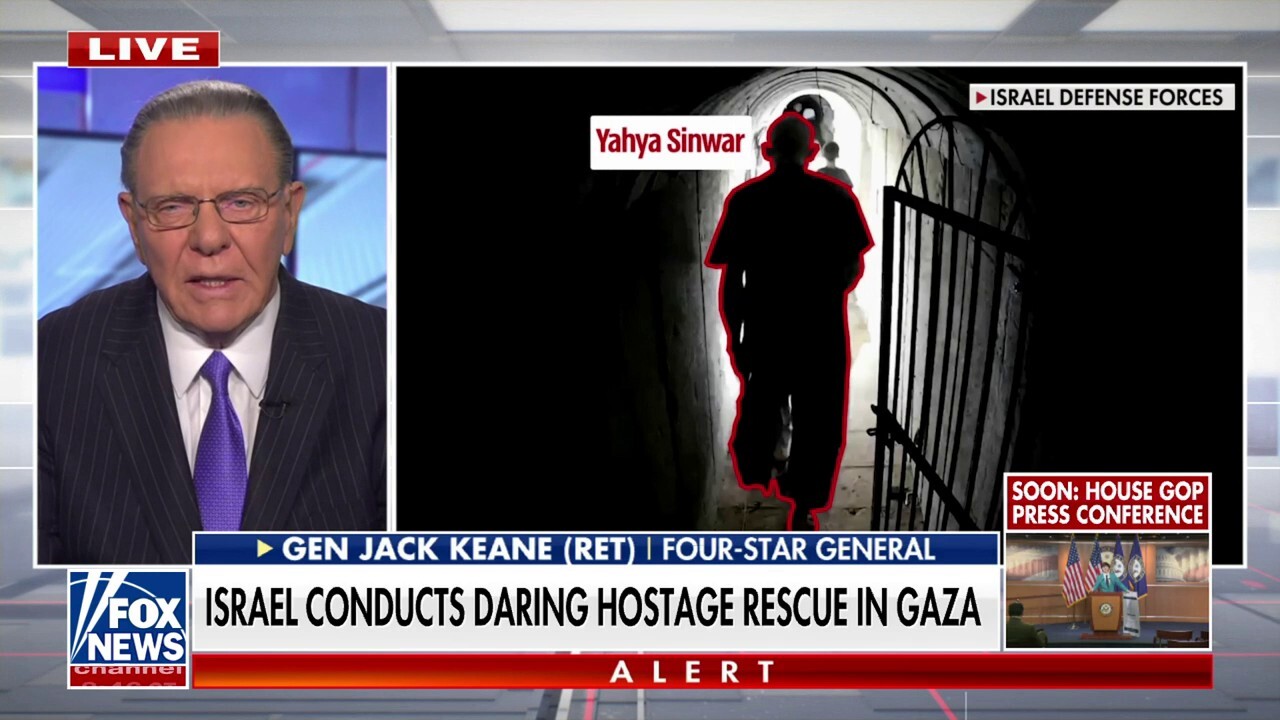 Jack Keane says Israel-Hamas war entering 'consequential' phase