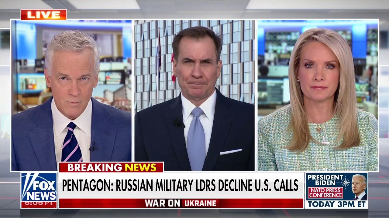 John Kirby on 'plain to see' Russian war crimes: 'There will be consequences'