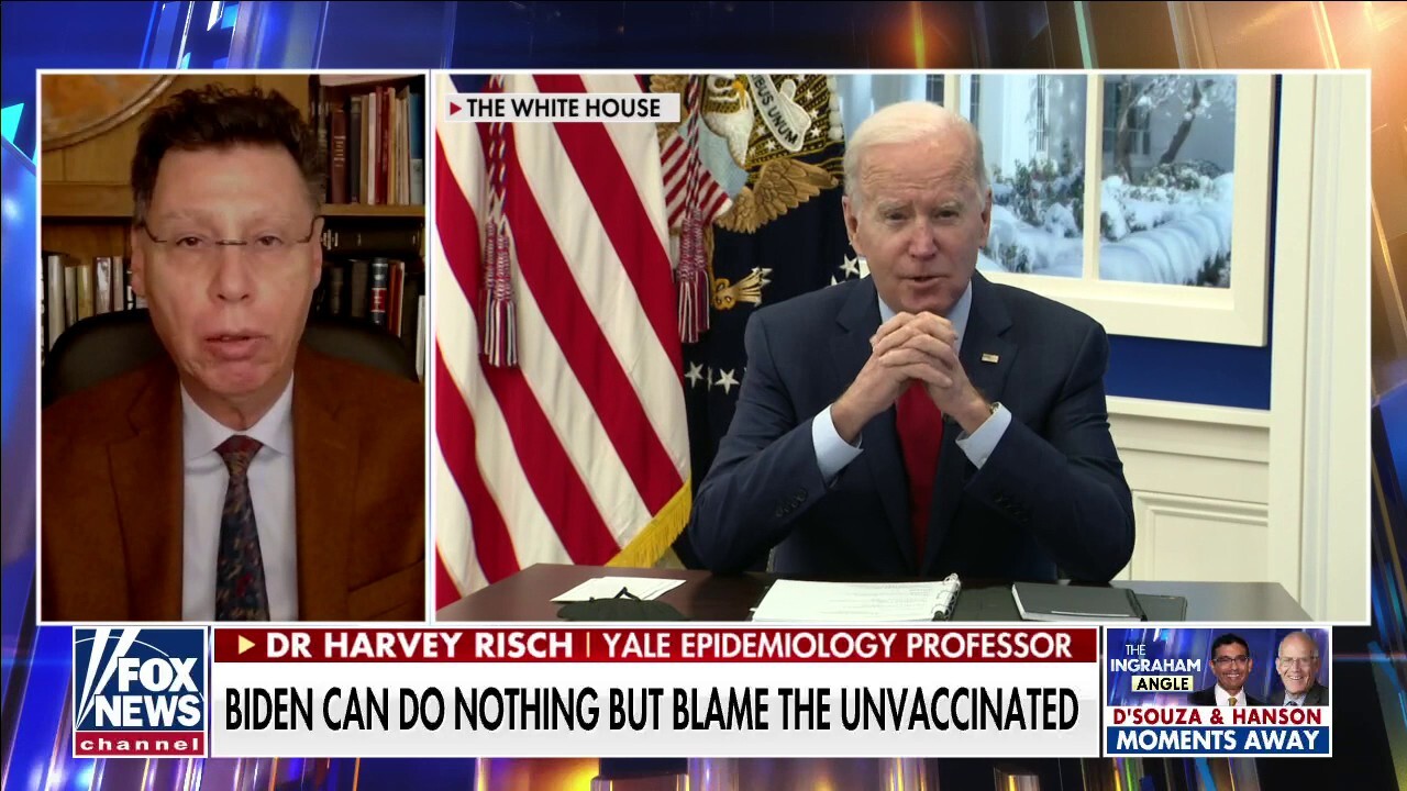 Biden won’t stop pushing false COVID narratives: Dr. Harvey Risch