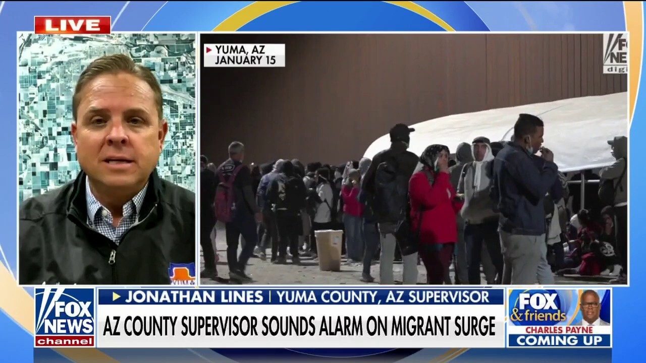 Arizona county supervisor sounds alarm on ongoing migrant surge