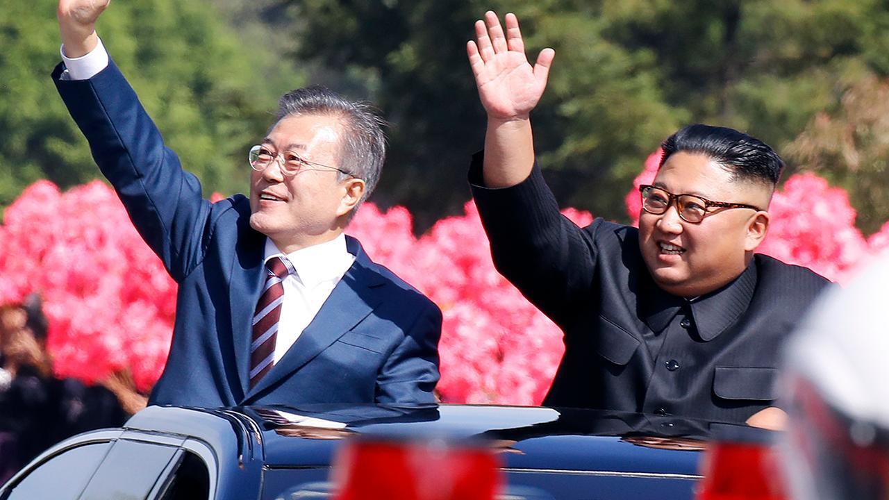 Moon arrives in North Korea for talks with Kim