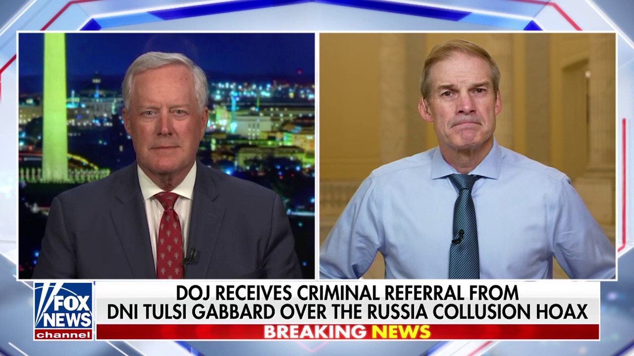 We now know this was all 'garbage,' says Rep. Jim Jordan