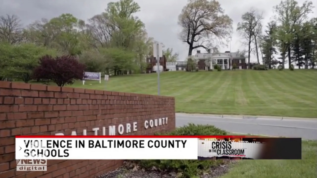 Baltimore parents hold 'stop school violence' rally amid viral brawls 