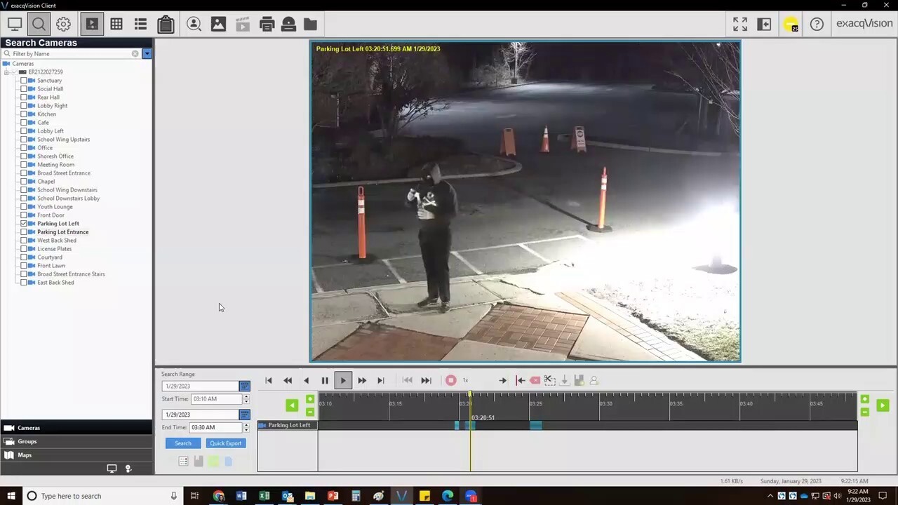 Surveillance footage shows male suspect lighting and throwing a Molotov cocktail at New Jersey synagogue