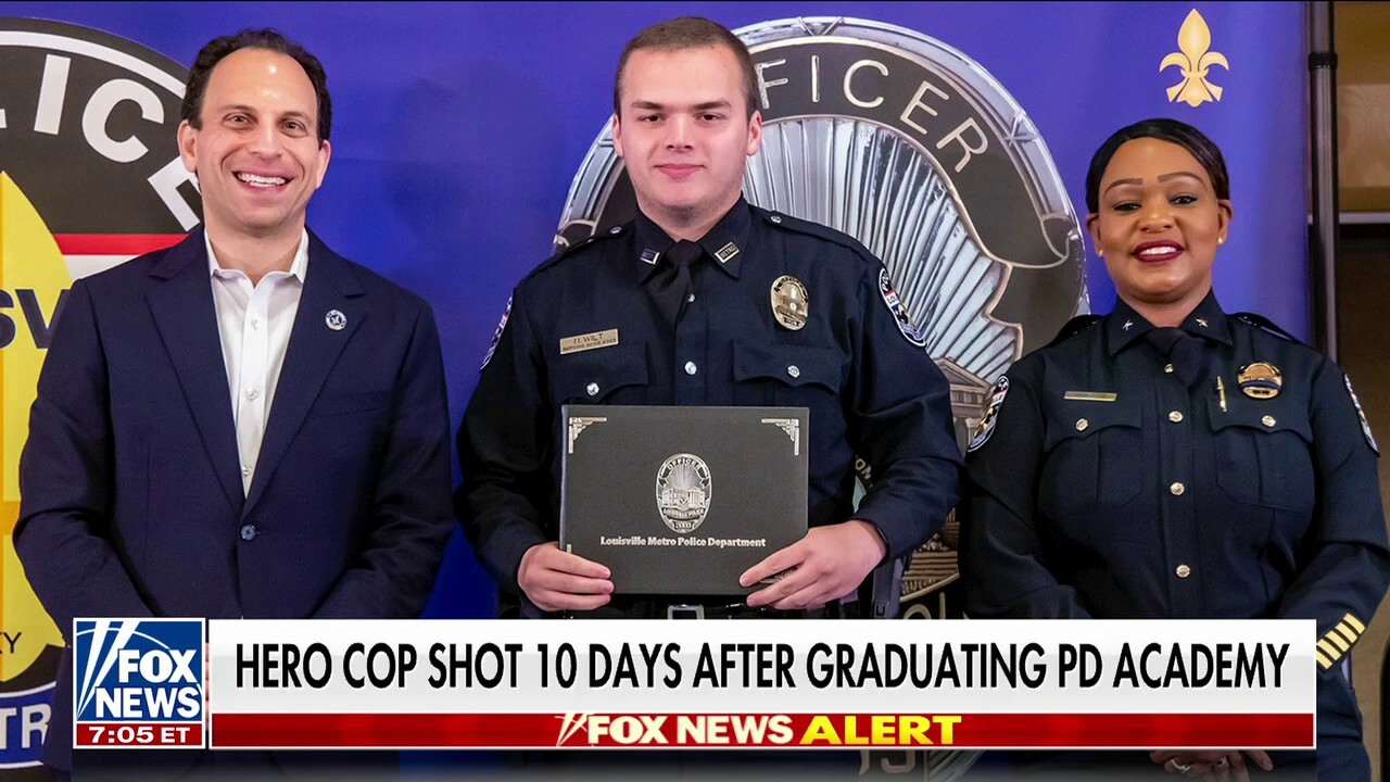 Officer shot in Louisville graduated police academy 10 days before shooting