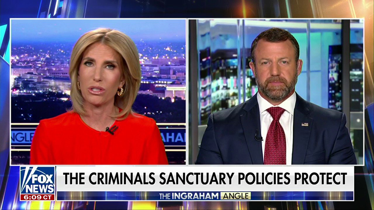 DHS Secretary Markwayne Mullin addresses his department’s clash with New York’s leadership on ‘The Ingraham Angle.’ 