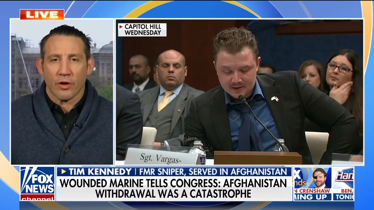 Tim Kennedy torches Biden admin's 'unforgivable' decisions leading up to Afghanistan suicide bombing