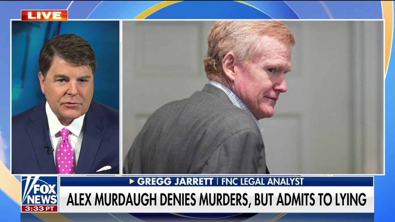 Alex Murdaugh testifying 'underscores his many prodigious lies': Gregg Jarrett