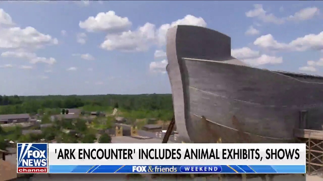 Touring 'Ark Encounter,' the life-sized replica of Noah's Ark  