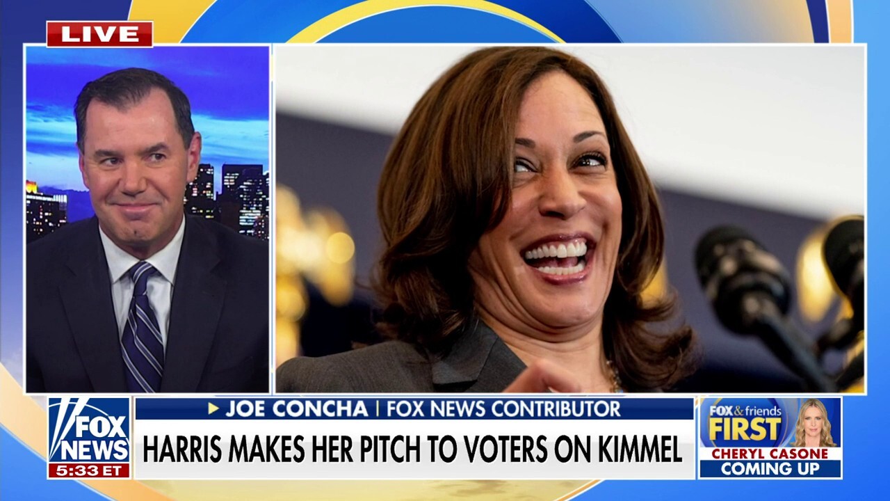 Joe Concha rips Kamala Harris for 'laughable' border claims