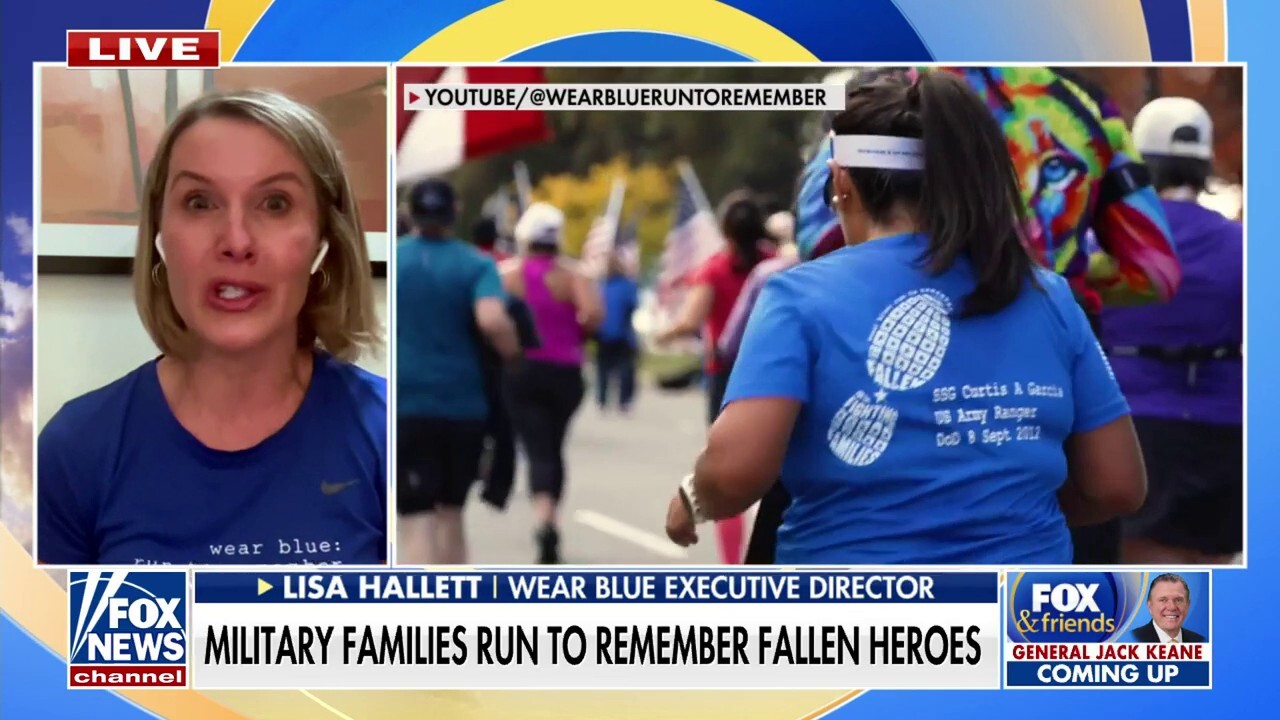 Military families run to remember fallen heroes 