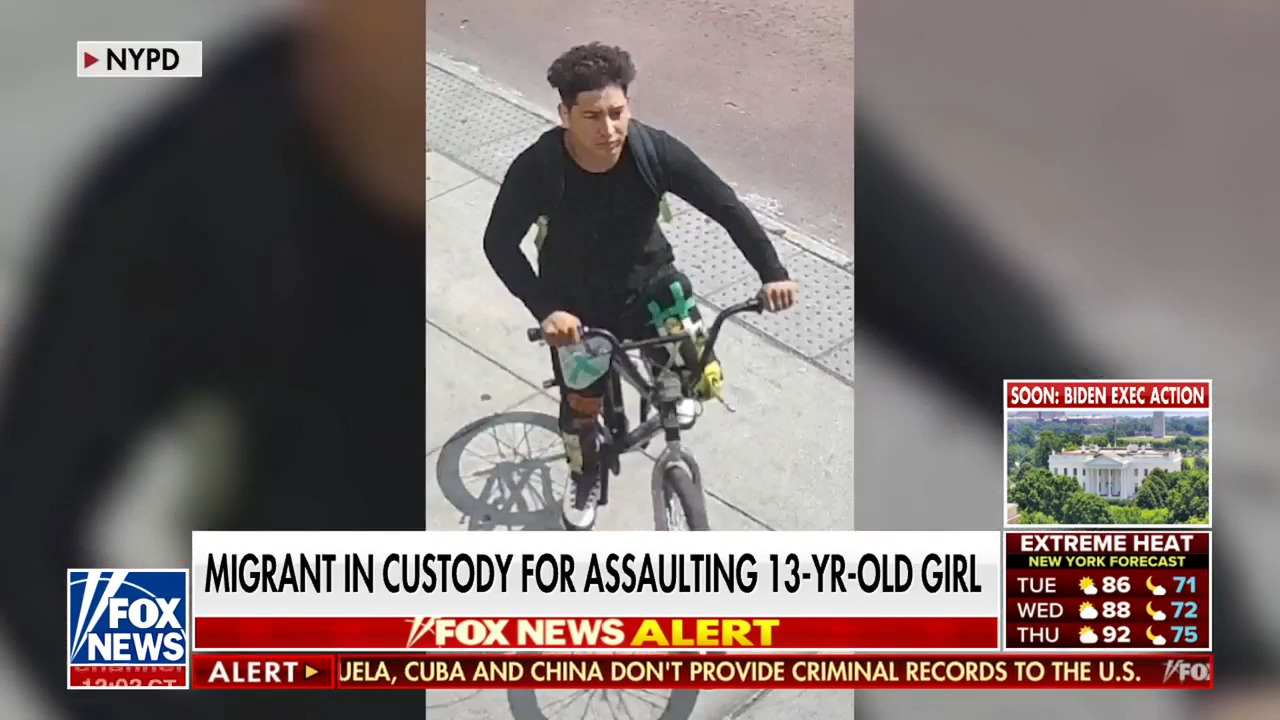 Illegal immigrant arrested by NYPD in assault of 13-year-old girl