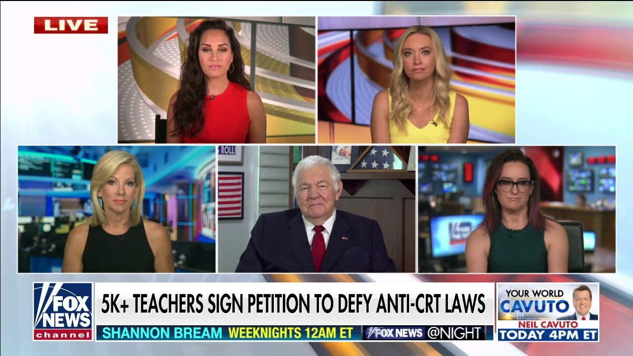 'Outnumbered' calls out largest teachers union for endorsing critical race theory