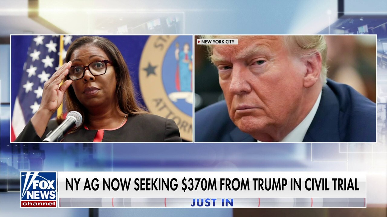 NY Attorney General Letitia James seeking $370 million from Trump in civil trial