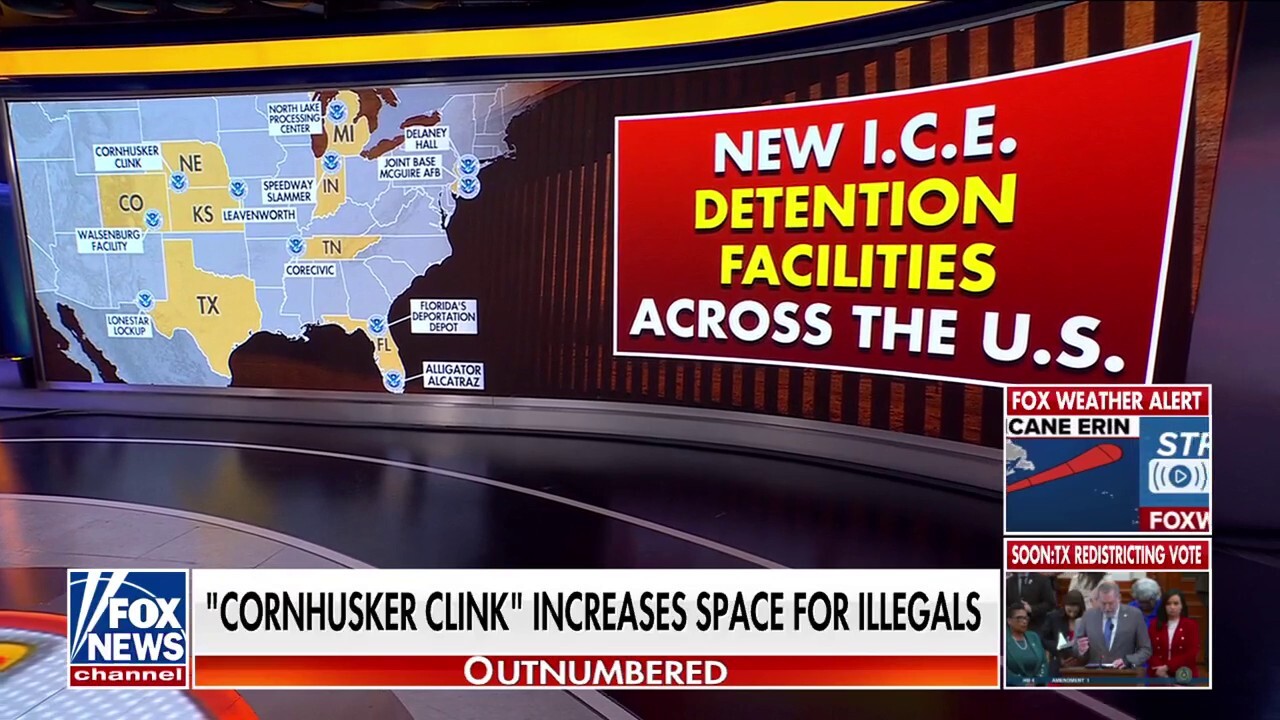 ICE unveils plans for new detention facilities across the US