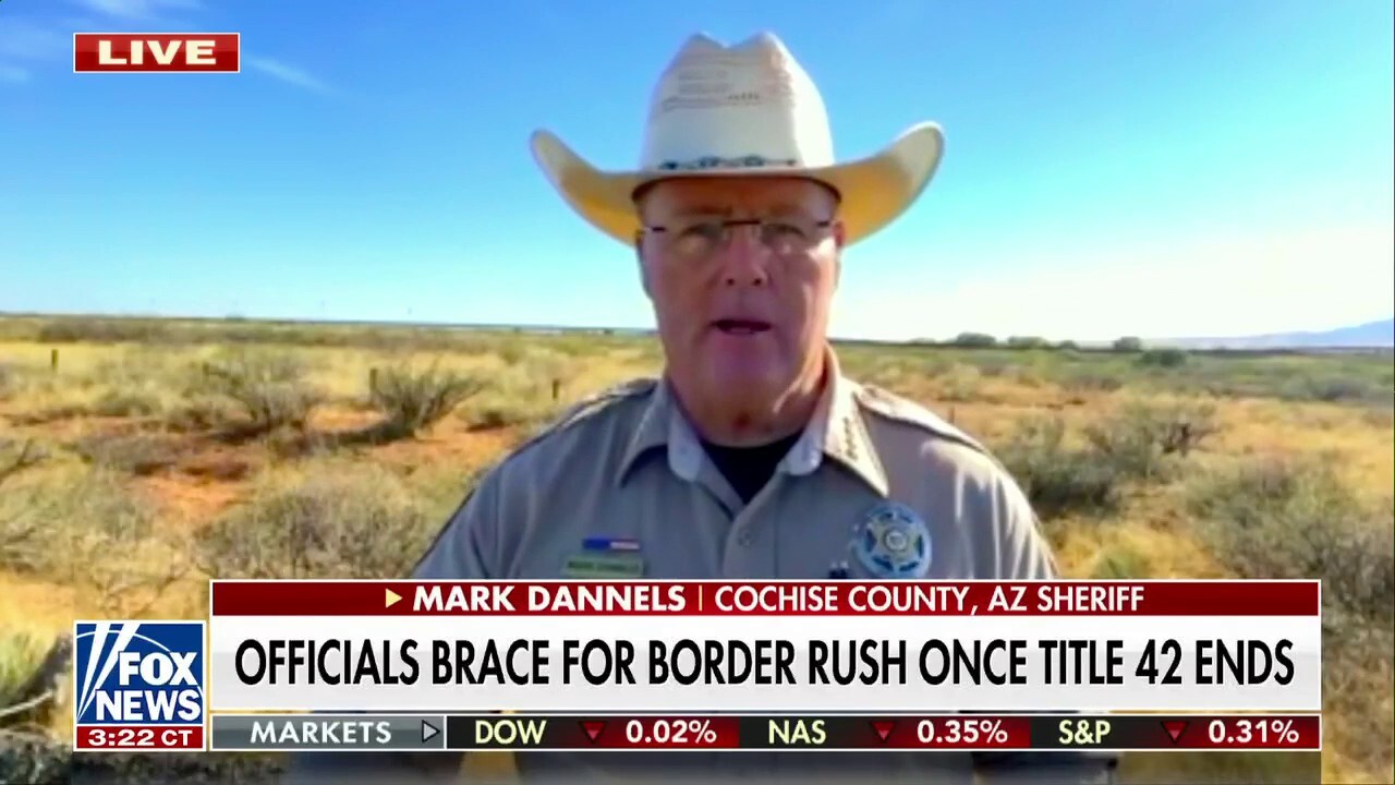 Arizona Sheriff Mark Dannels on border crisis: 'We're in serious trouble'
