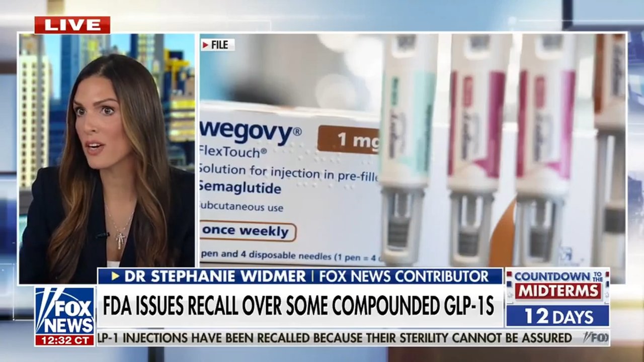 FDA issues recall over compounded GLP-1 weight loss drugs