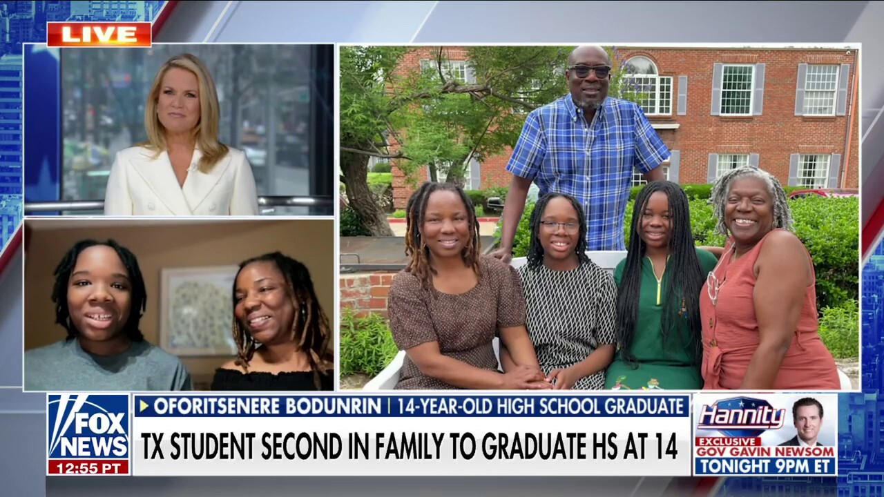 Texas student second in family to graduate high school at 14 