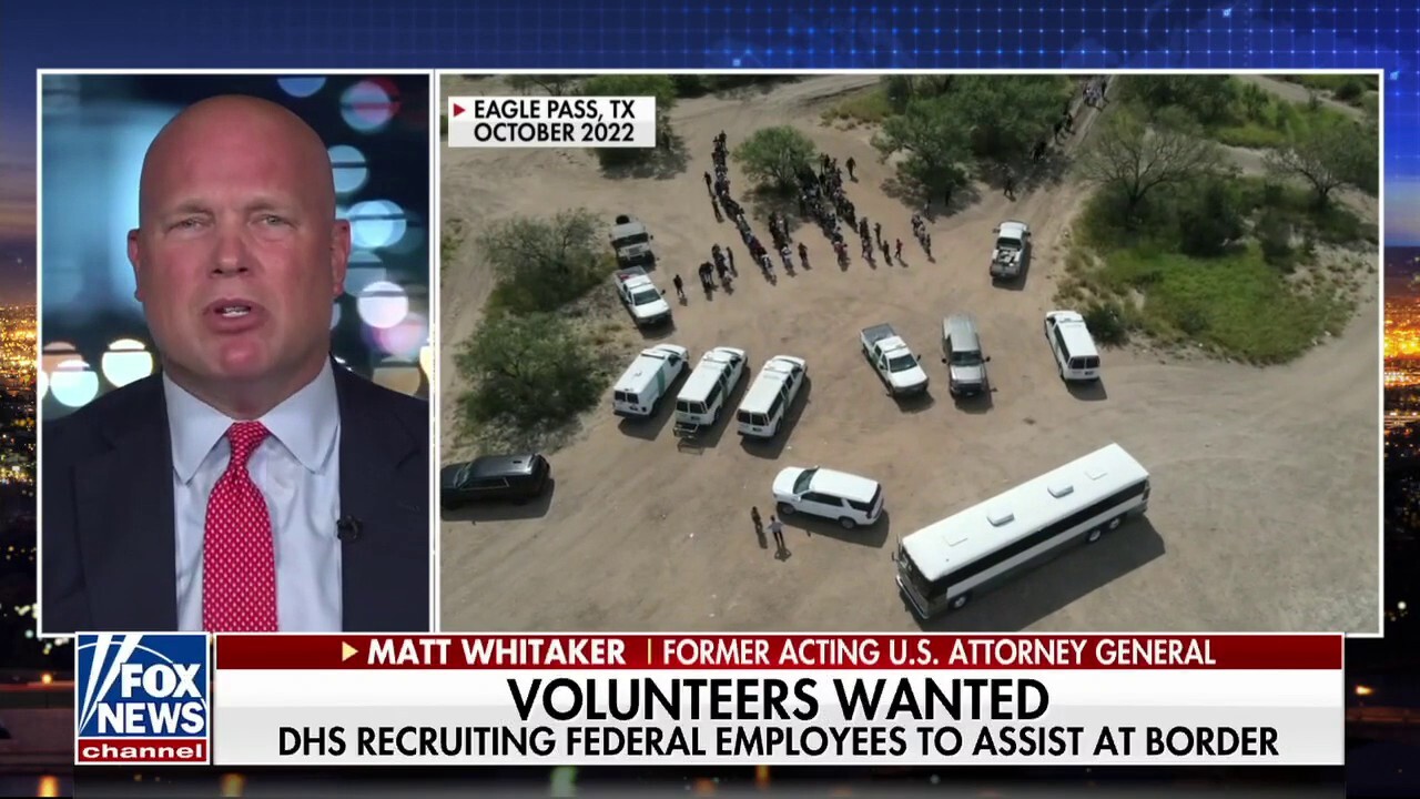 Matt Whitaker: Border policy is a 'black eye' on Biden administration