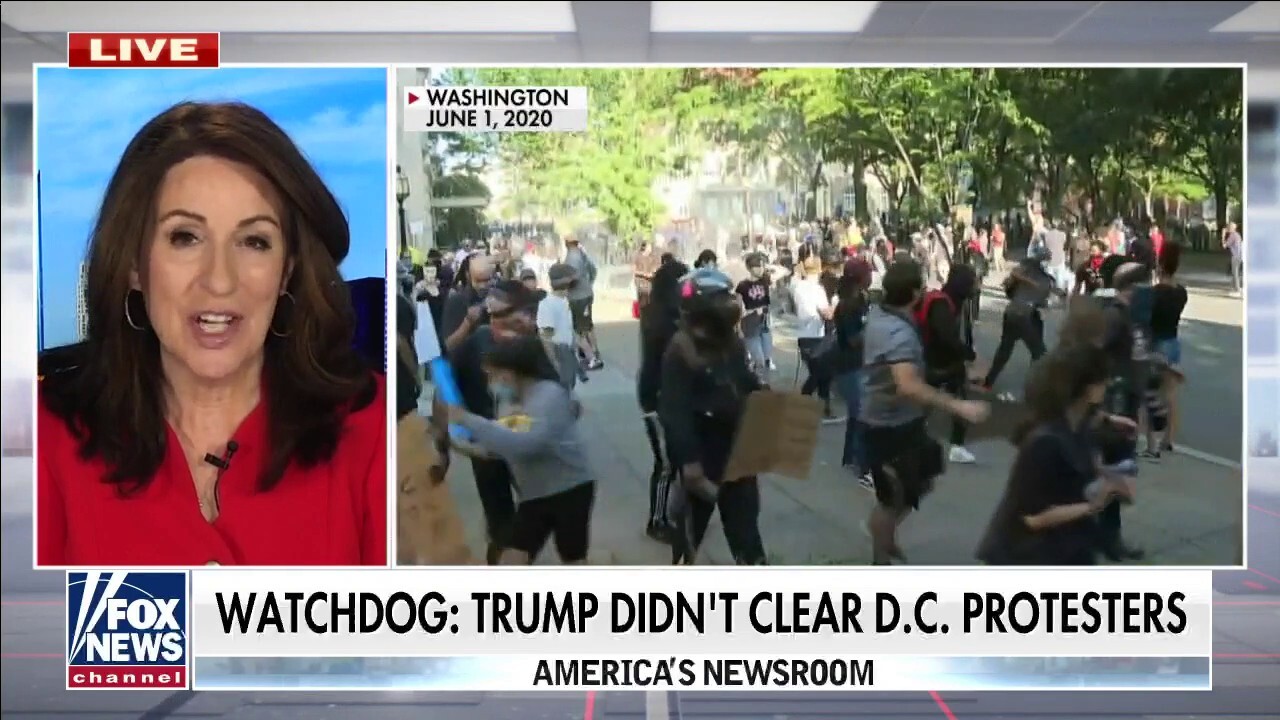 Trump not clearing DC protesters shows dishonesty by a media in service of Biden: Devine