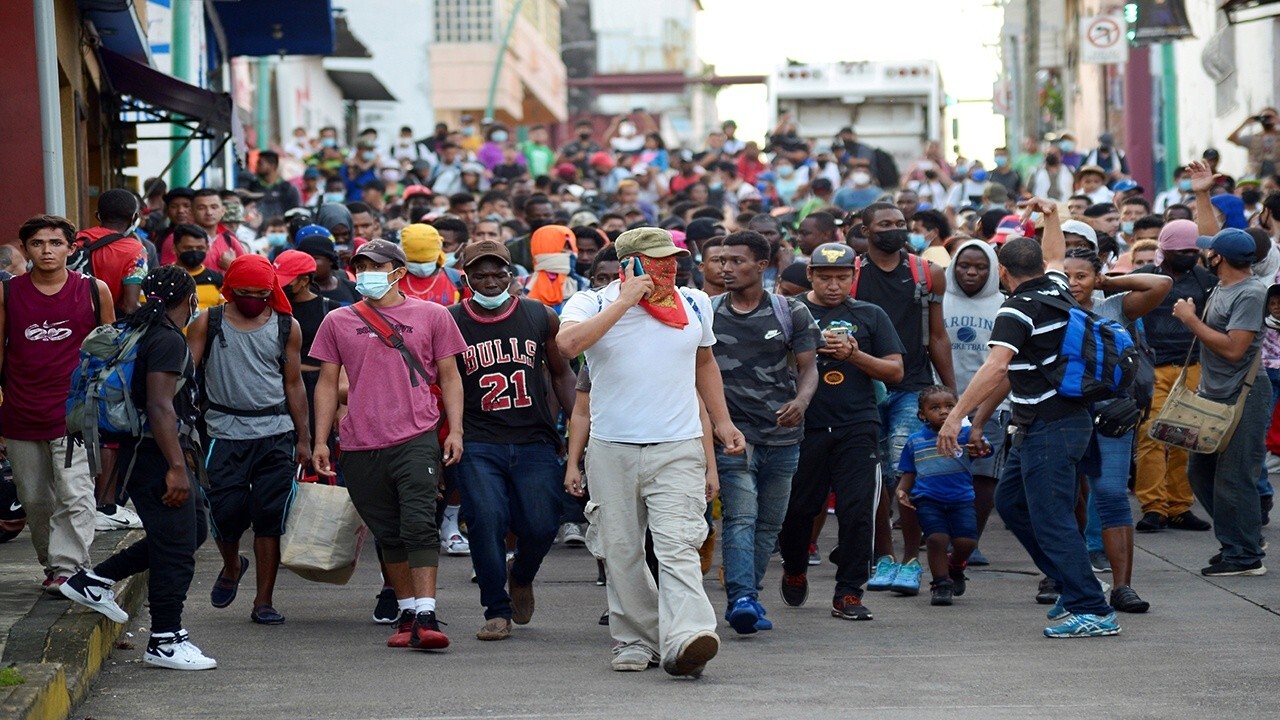 Migrants pass through Panama before hitting US border