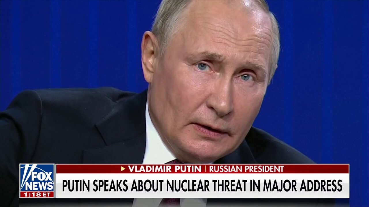 Putin discusses potential use of nuclear weapons in major address as fighting intensifies