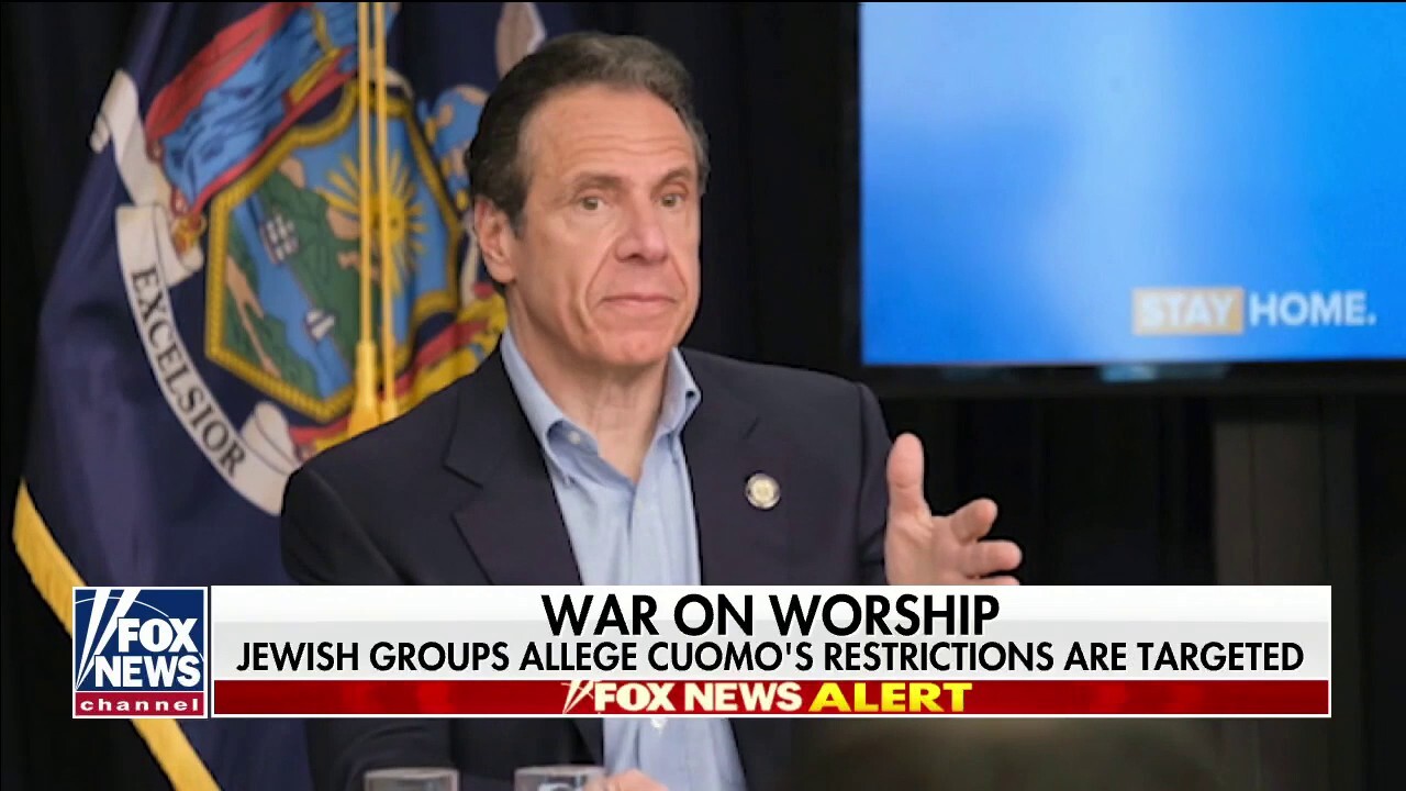 Orthodox Jewish groups claim Cuomo's COVID-19 restrictions are 'blatantly anti-Semitic'