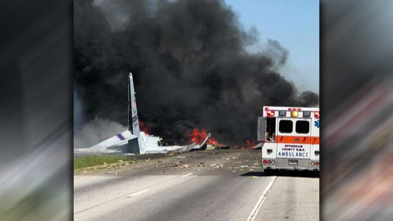 Report: Military aircraft crashes near Savannah