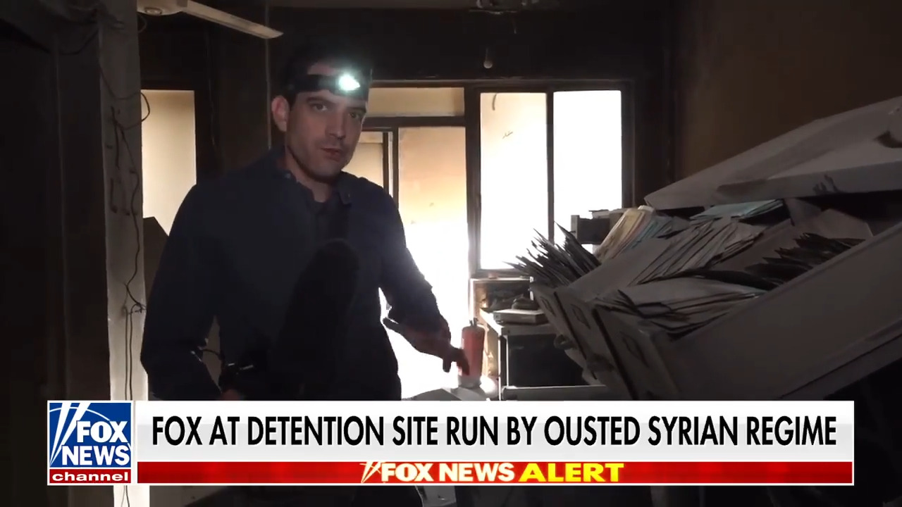 Trey Yingst goes inside Syrian prison in search of missing journalist