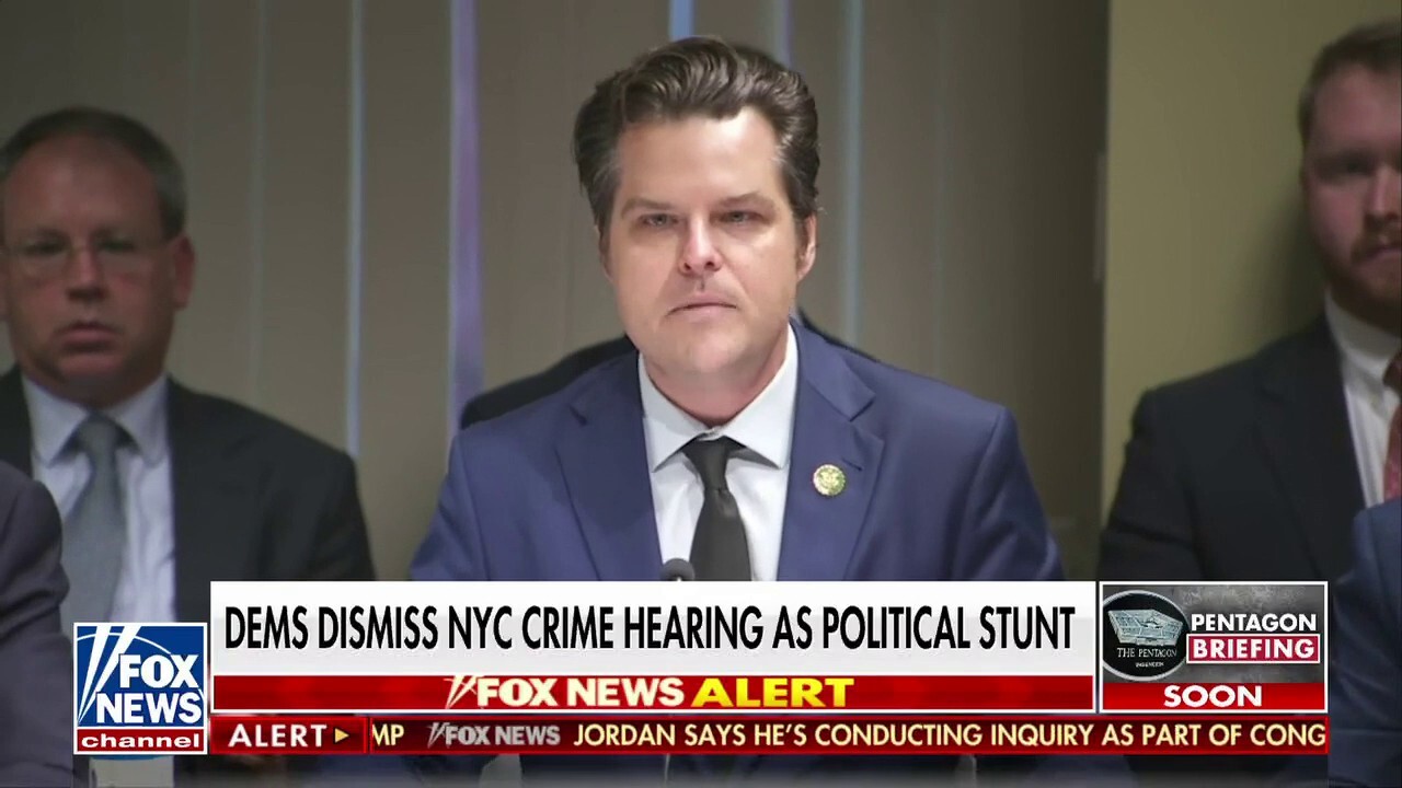 Democrats claim New York City crime hearing is a political stunt