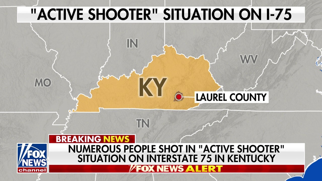 Active shooter reported on Kentucky I-75