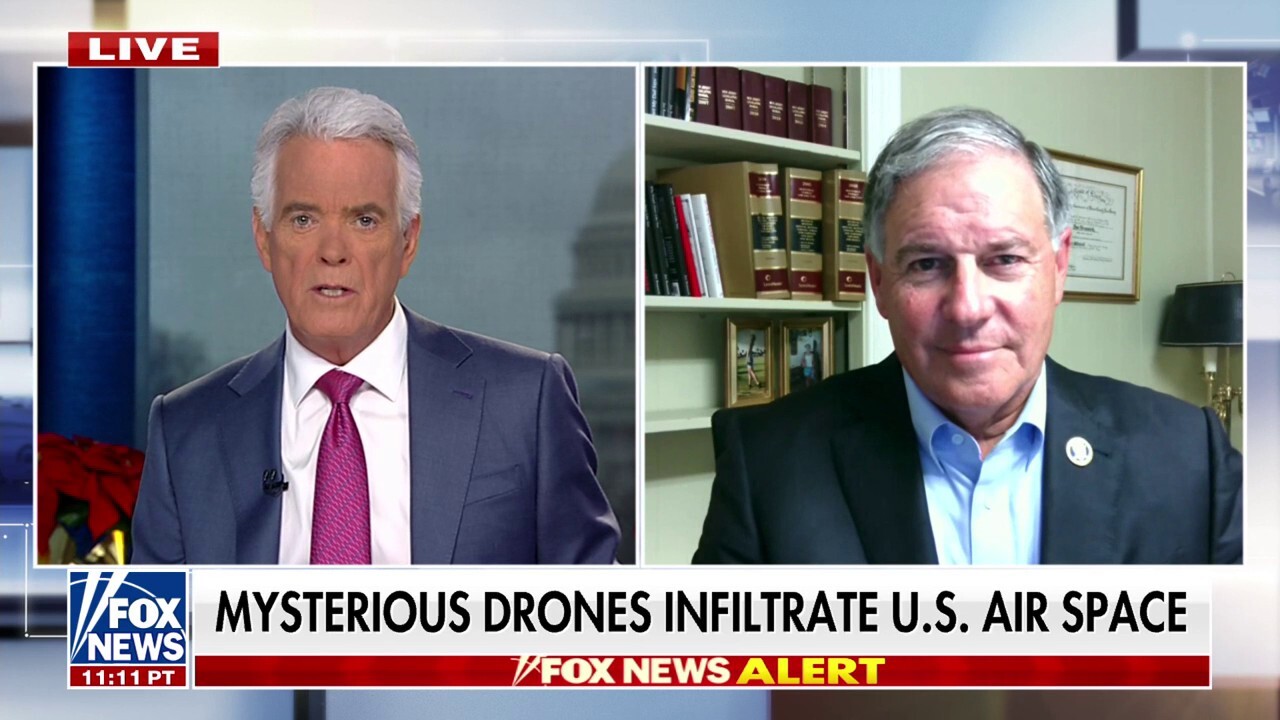 New Jersey lawmaker sounds alarm over drone sightings: 'This is no joke'