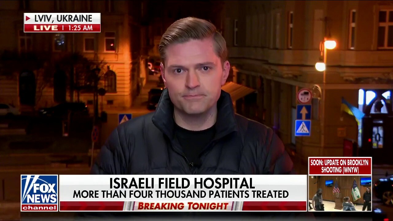 Israel opens field hospital in Ukraine
