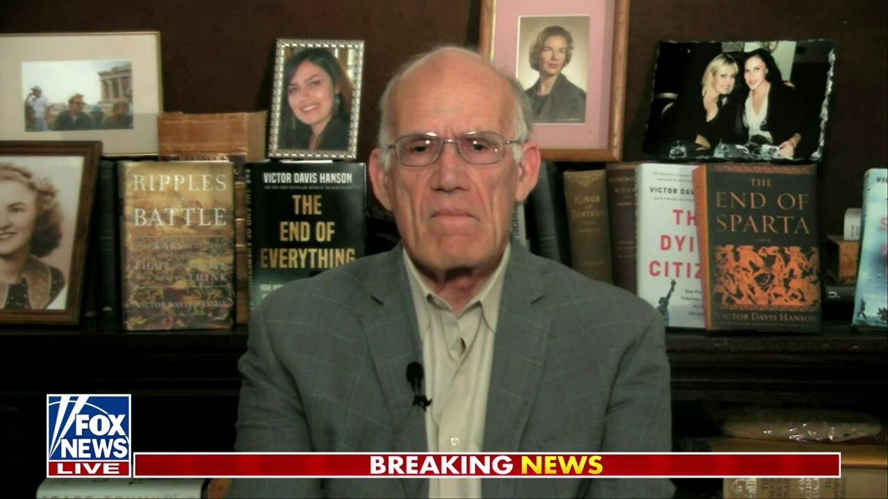 Hoover Institution senior fellow Victor Davis Hanson tells 'Hannity' why everyone besides the elitist class is opposed to lax border policies.