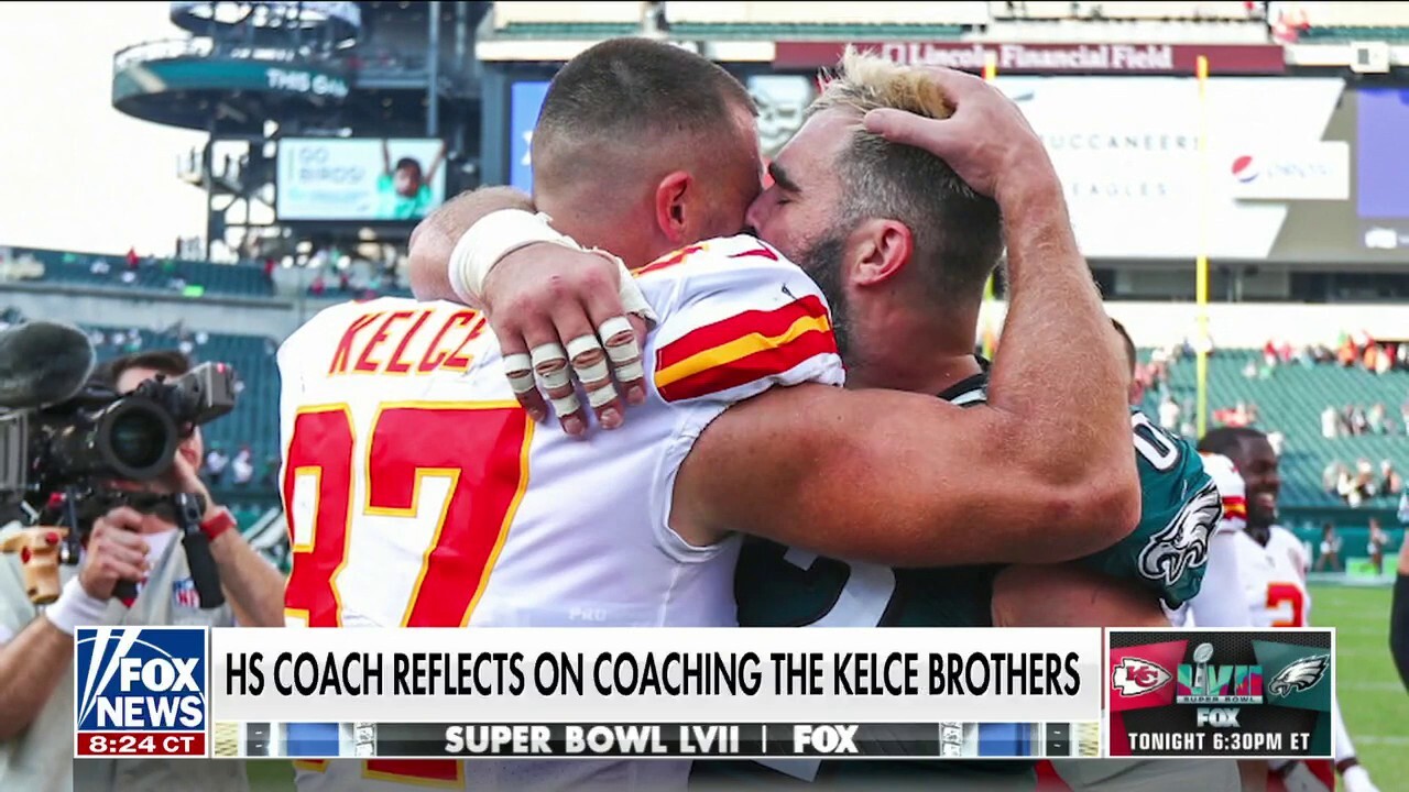 Super Bowl LVII: Kelce brothers' high school coach details duo's  'competitive' nature ahead of final game