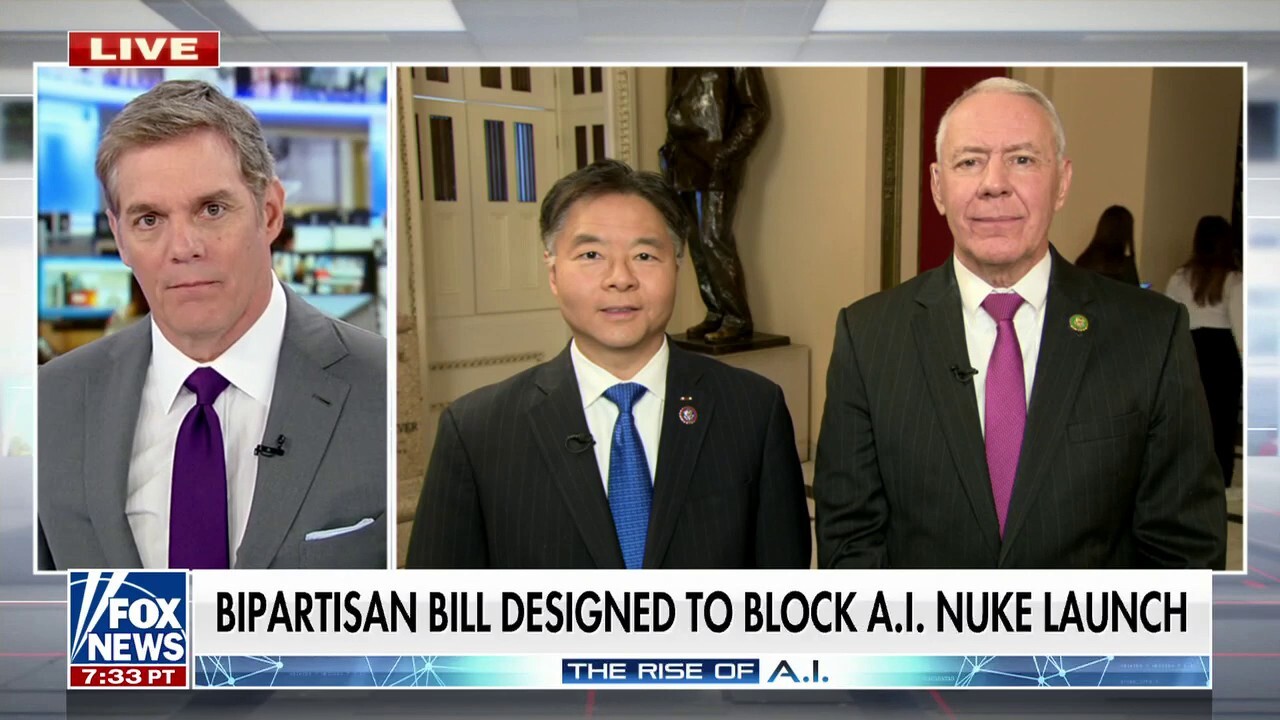 Bipartisan bill designed to prevent AI from launching nuclear weapon