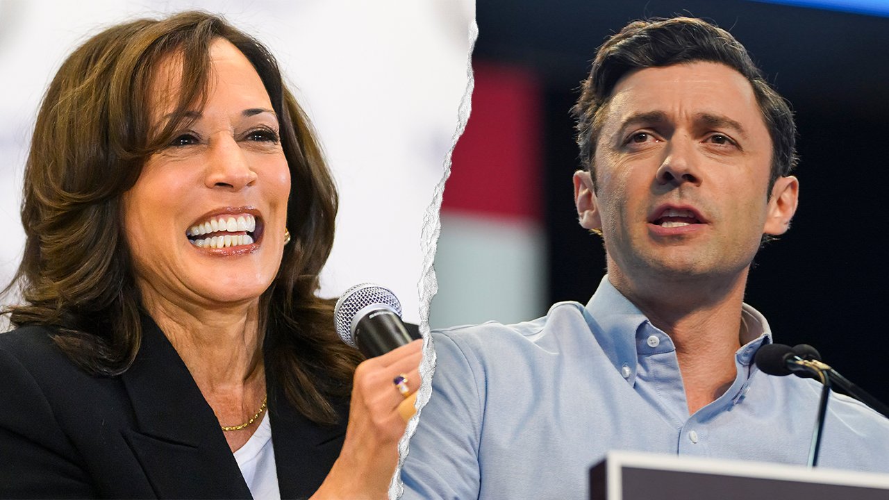 WATCH LIVE: Kamala Harris campaigns with Sen. Ossoff ahead of midterm elections