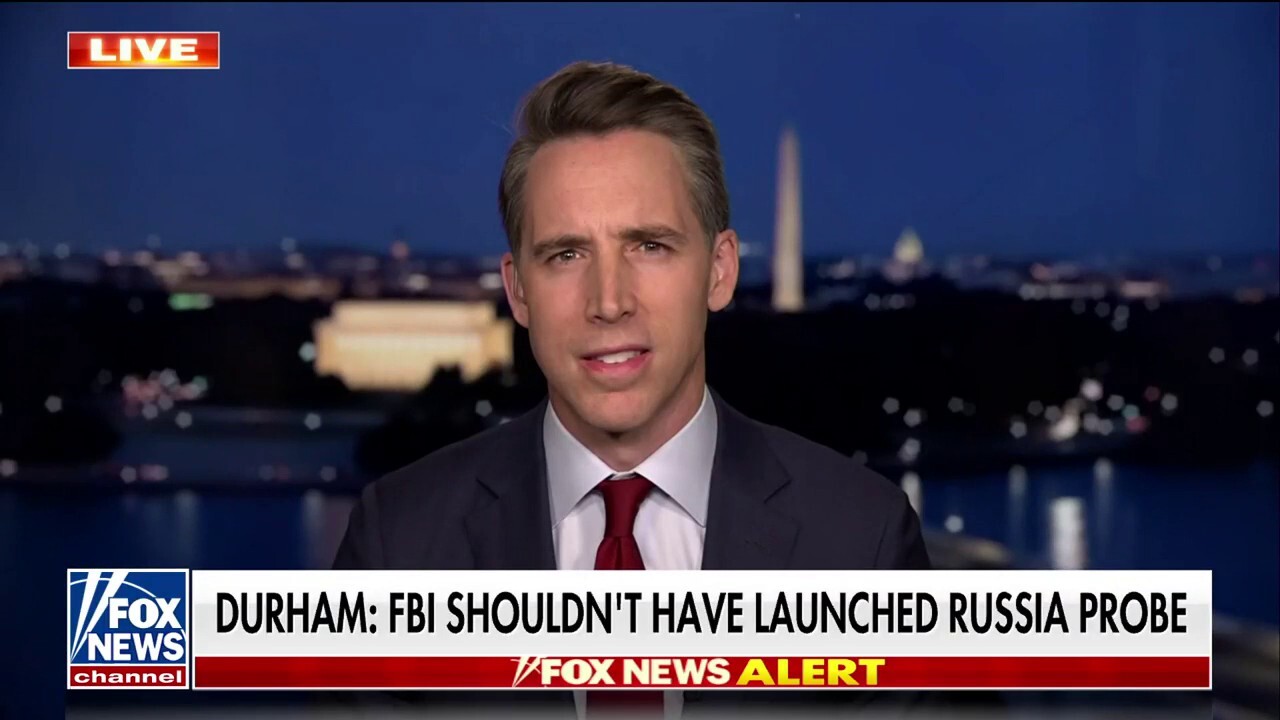 Sen. Hawley: Democrats tried to use the FBI to rig a presidential election