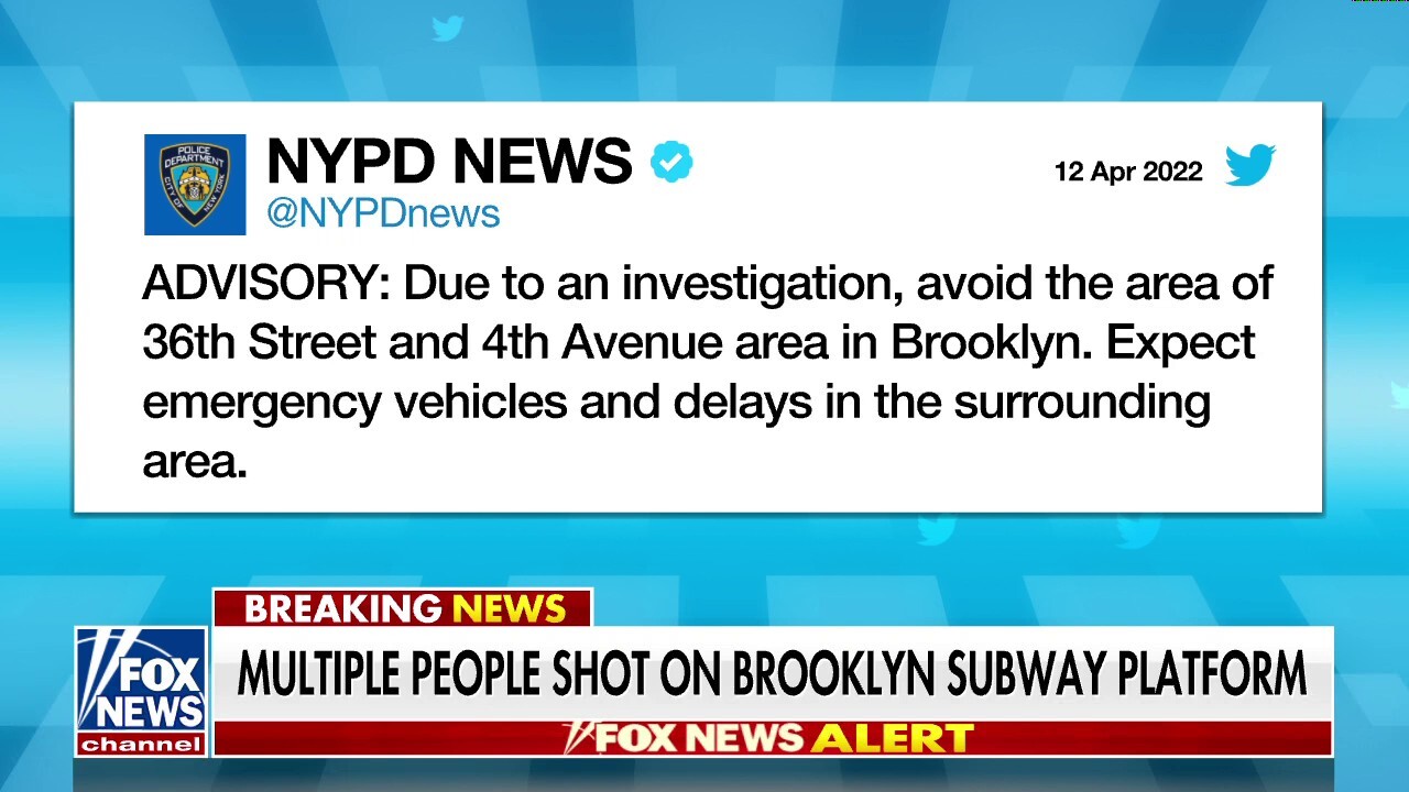 Multiple people shot at Brooklyn subway station: NYPD