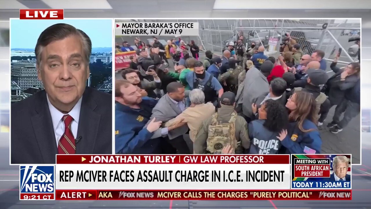 Jonathan Turley says Rep. McIver’s defense of ICE incident ‘won’t fly’