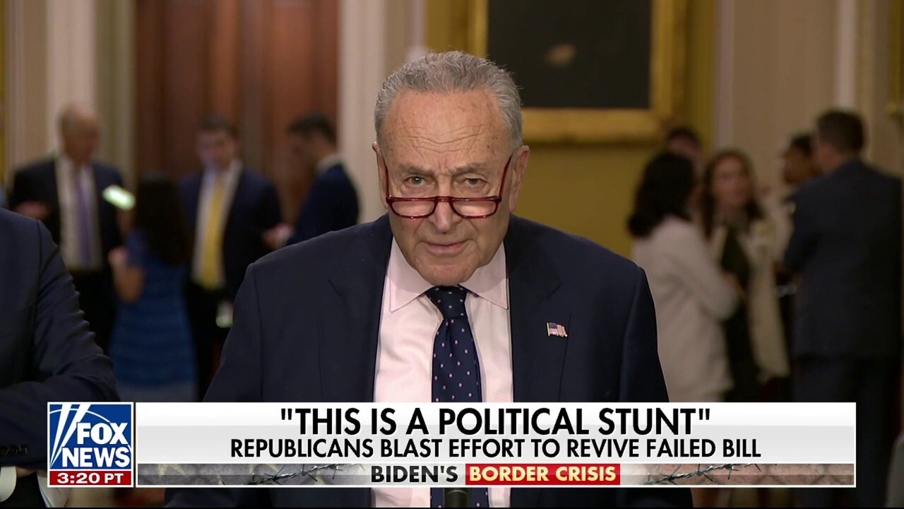 Schumer tees up test vote on once-failed border bill