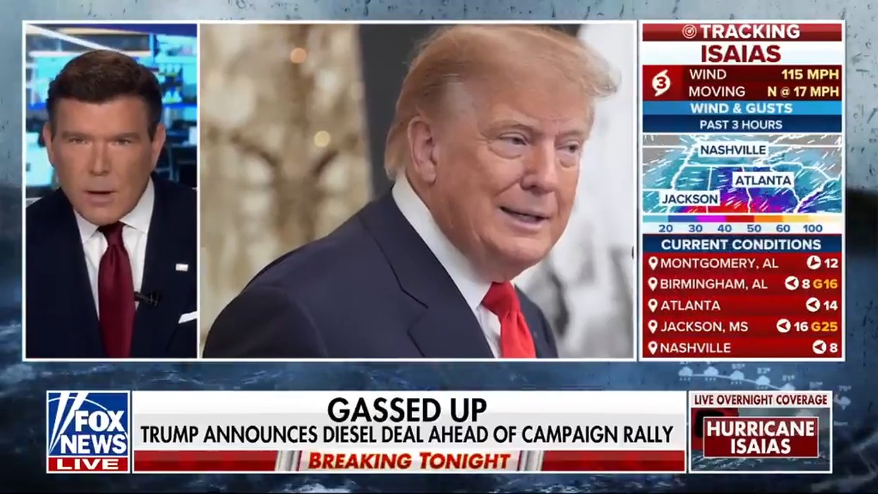President Donald Trump announces massive diesel deal with Russia
