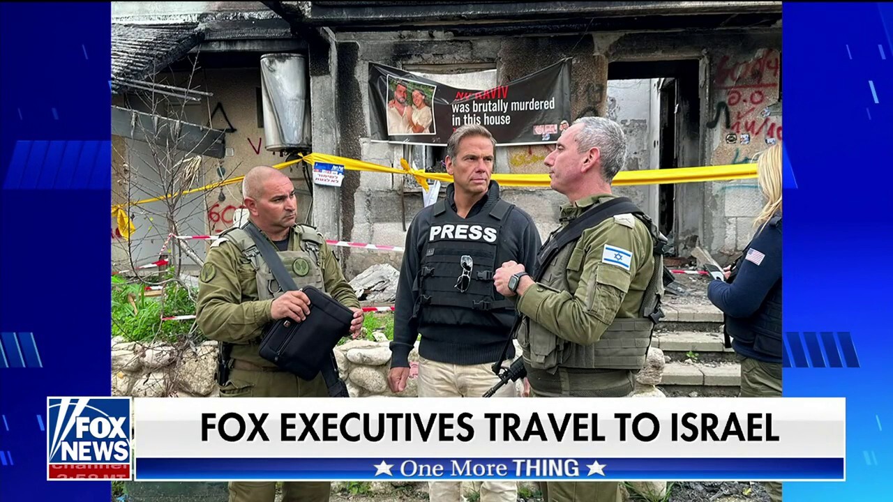 Изпълнителният директор на Fox Corporation Лаклан Мърдок, ръководството на FOX News обикалят Израел, срещат се с базирани в Йерусалим журналисти
