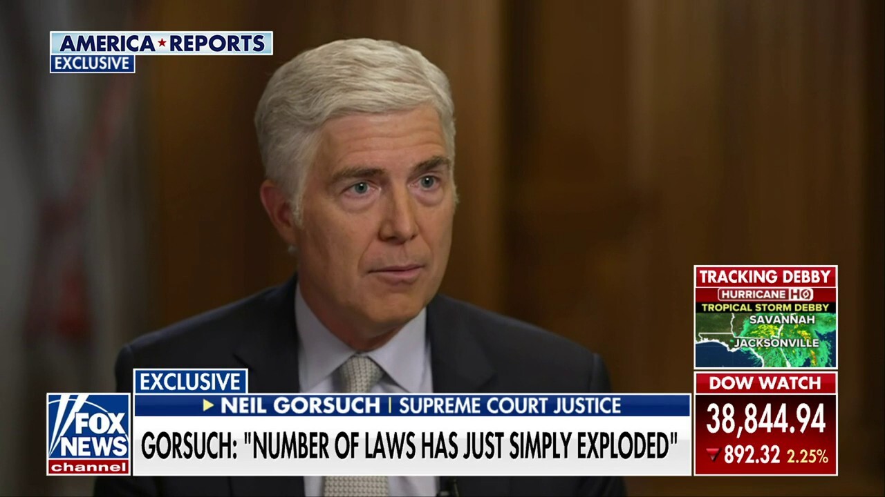 Gorsuch: Typical Americans are being 'swallowed up' by our laws