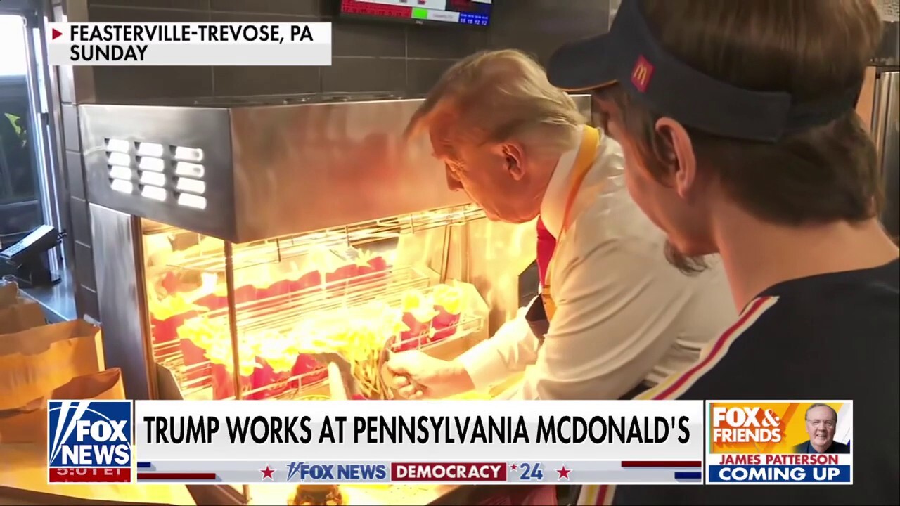 Trump serves McDonald's customers in Pennsylvania: 'I like this job'