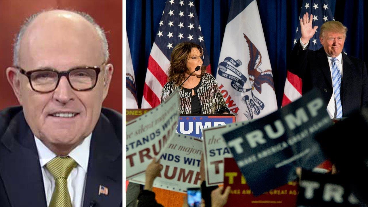 Rudy Giuliani: Palin endorsing Trump 'very, very big'